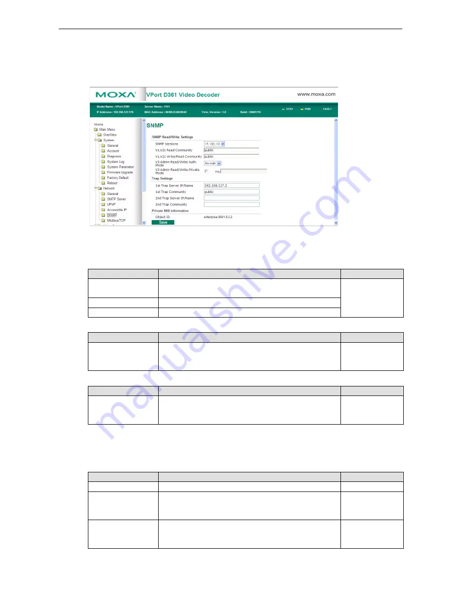 Moxa Technologies VPort D361 User Manual Download Page 40