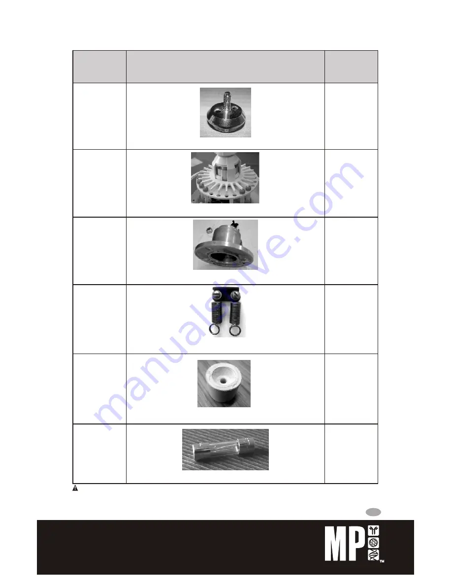 MP Biomedicals 6004-500 Instruction Manual Download Page 32