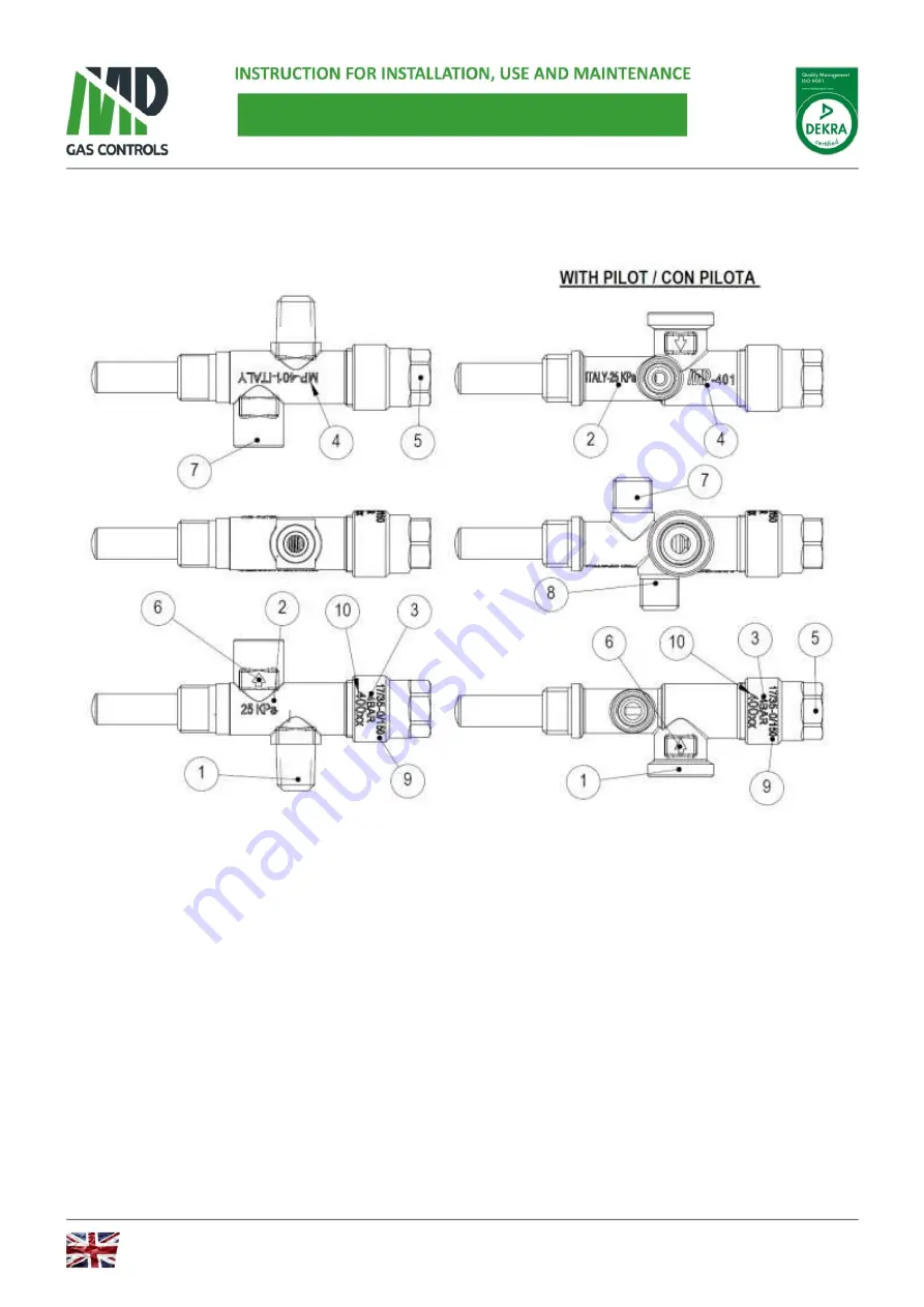 MP 401 Скачать руководство пользователя страница 3