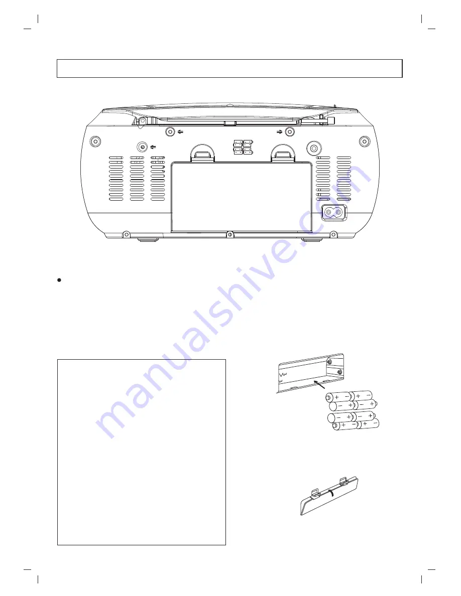 MPMan CSU58 Instruction Manual Download Page 40