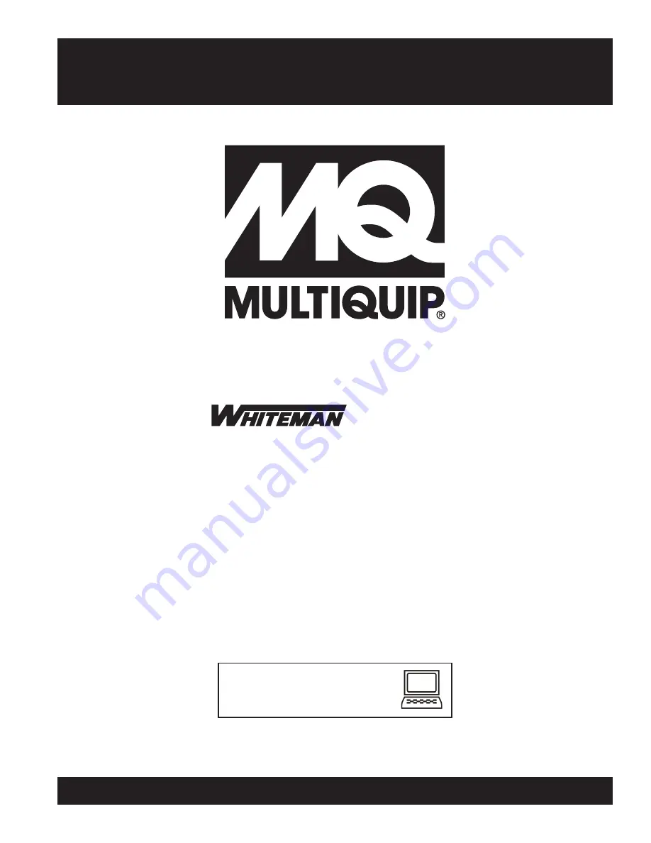 MQ Multiquip HTX6H Service Manual Download Page 2