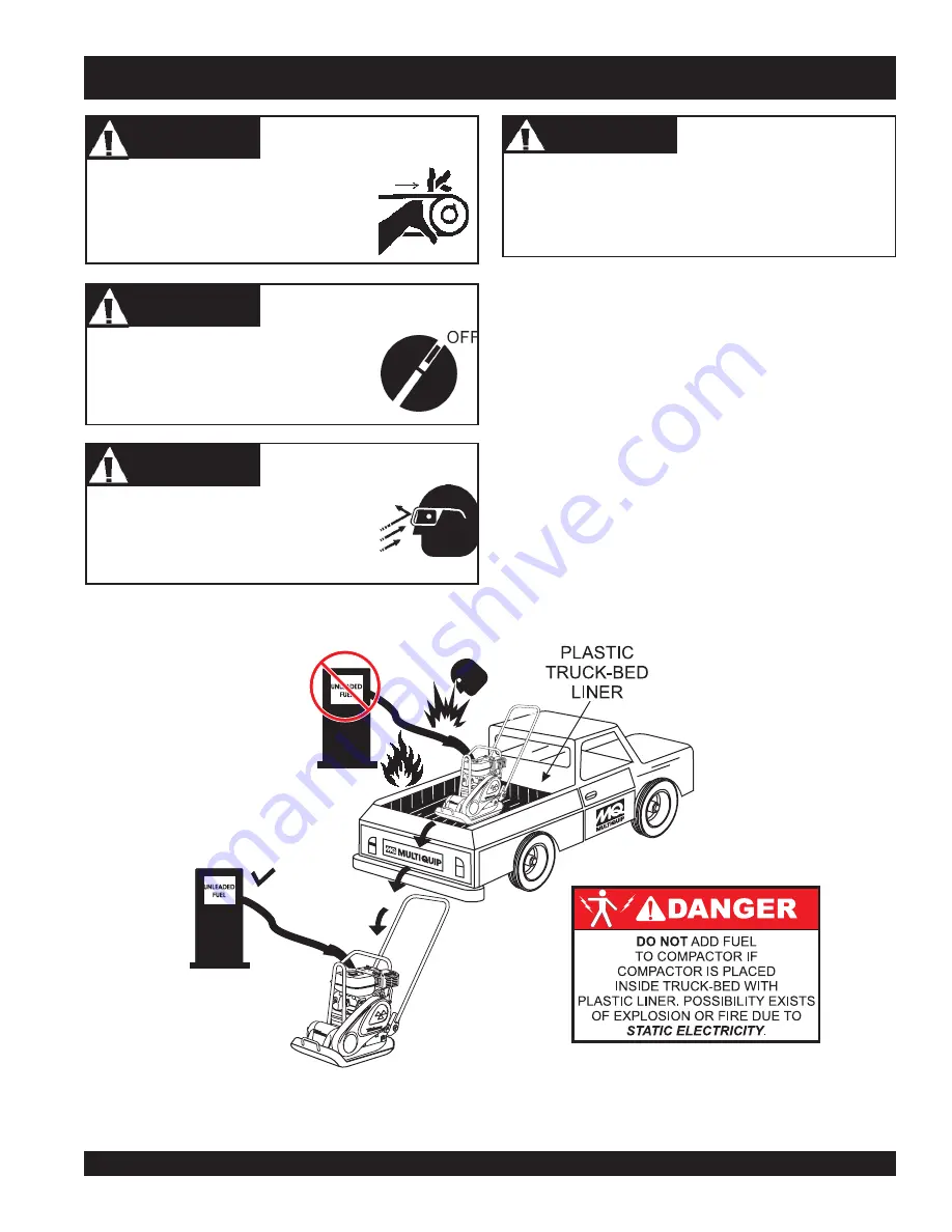 MQ Multiquip Mikasa MVC-80VH Скачать руководство пользователя страница 7