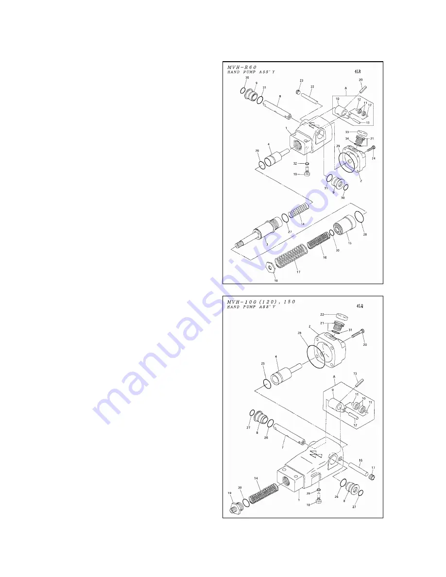 MQ Multiquip Mikasa MVH120 Service Manual Download Page 22