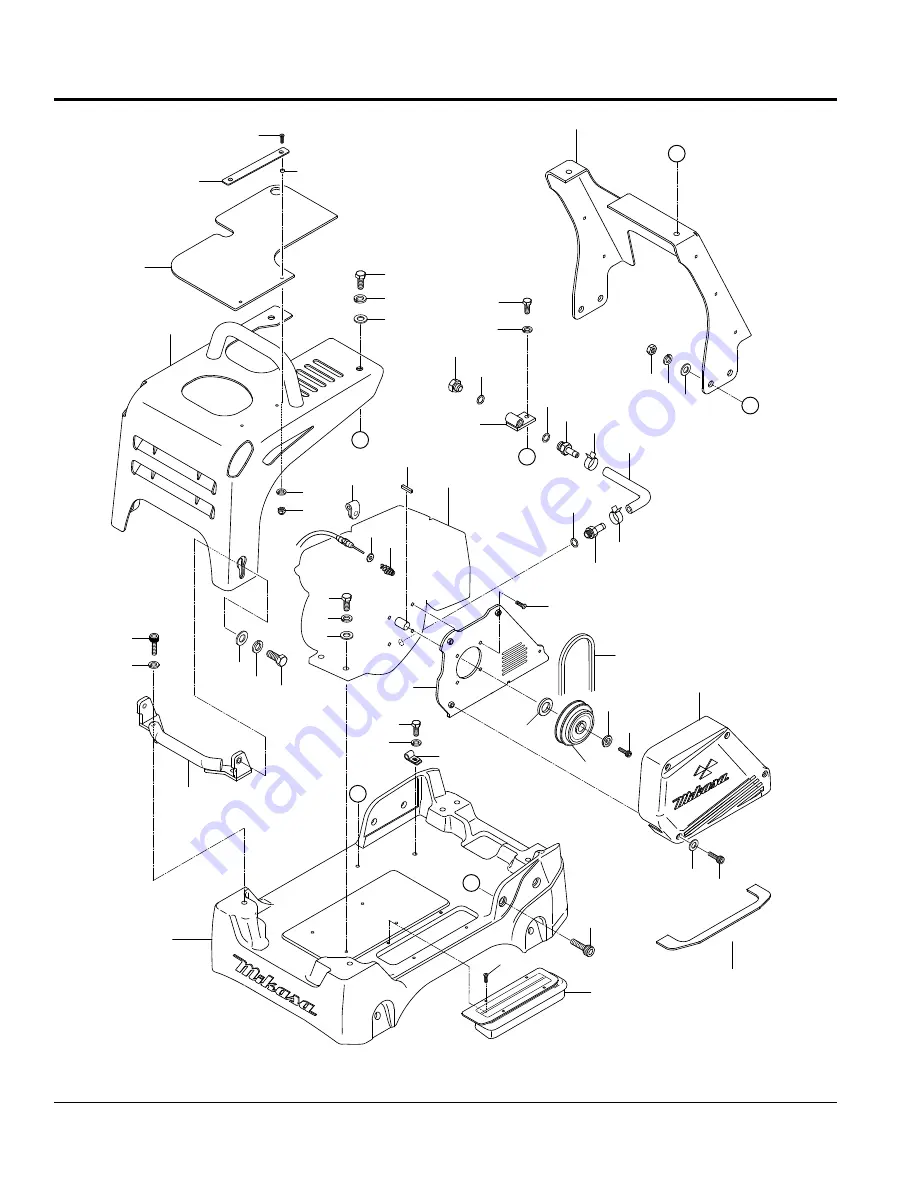 MQ Multiquip MVH158GH Operation And Parts Manual Download Page 41