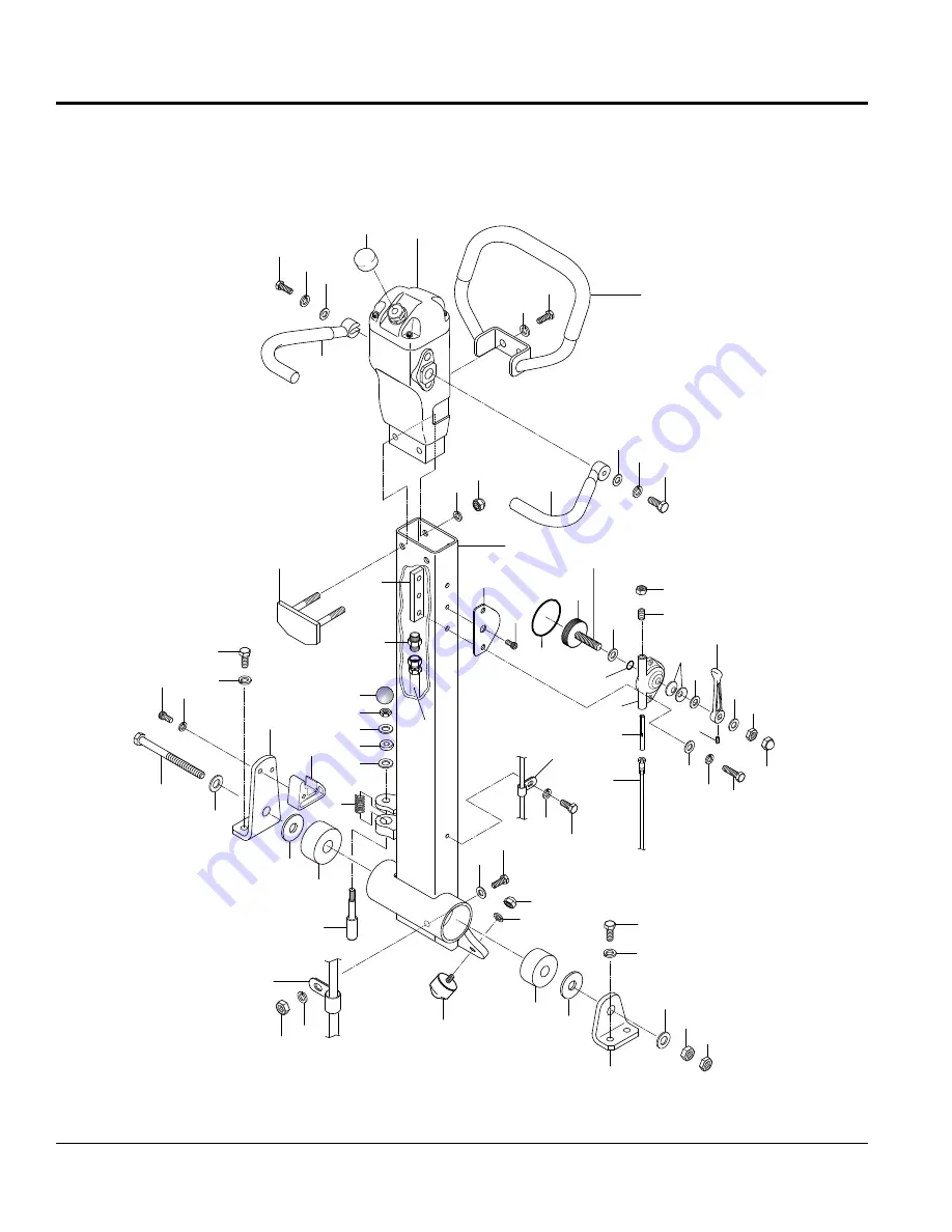 MQ Multiquip MVH158GH Operation And Parts Manual Download Page 45