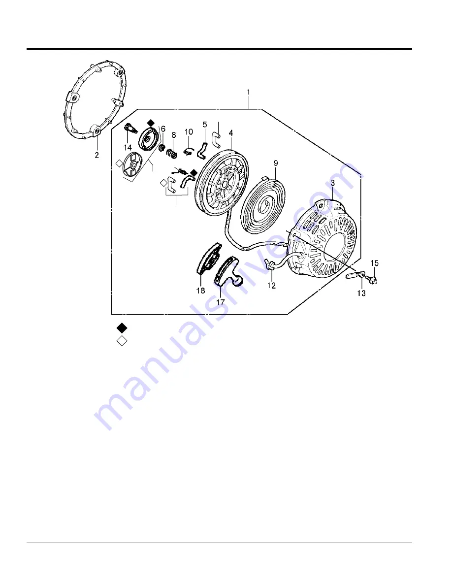 MQ Multiquip MVH158GH Operation And Parts Manual Download Page 67