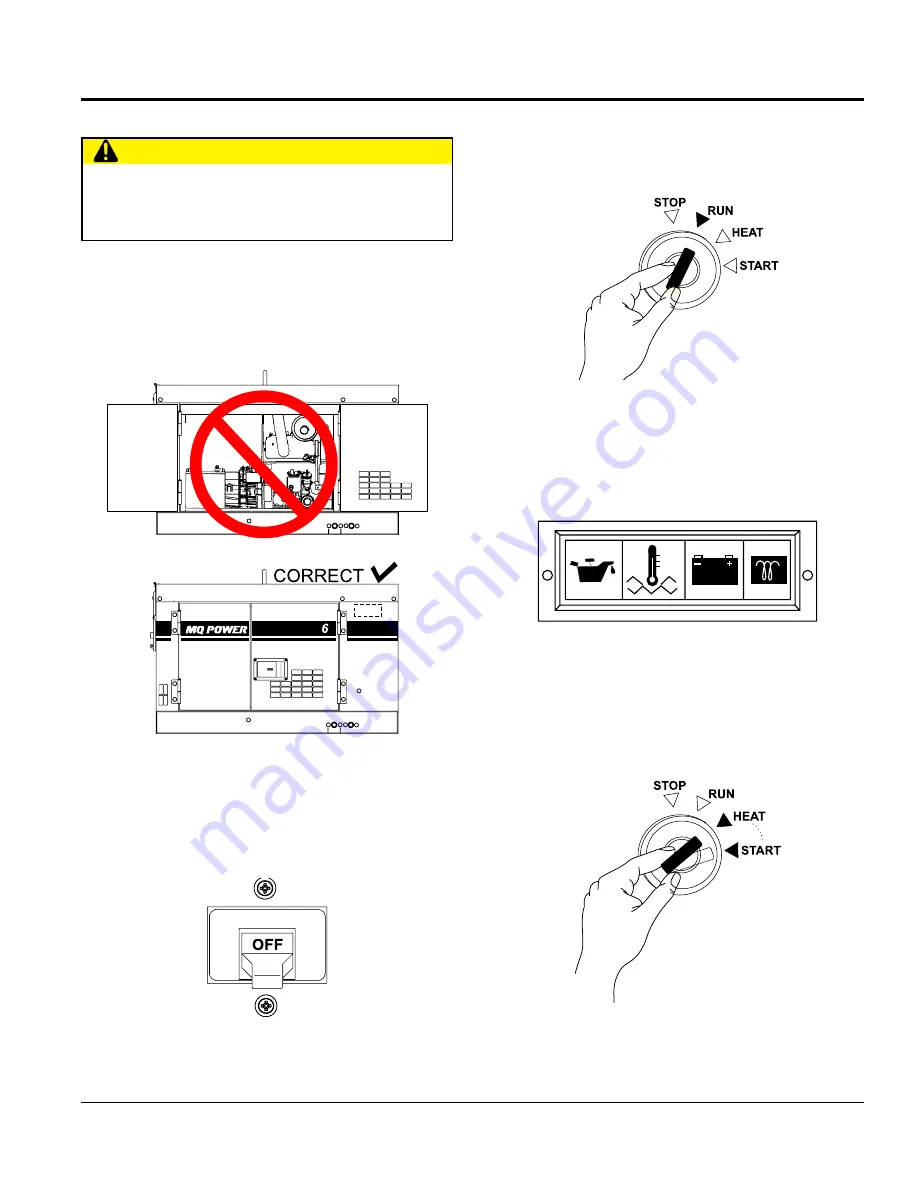 MQ Power DCA6SPX4F Operation Manual Download Page 27