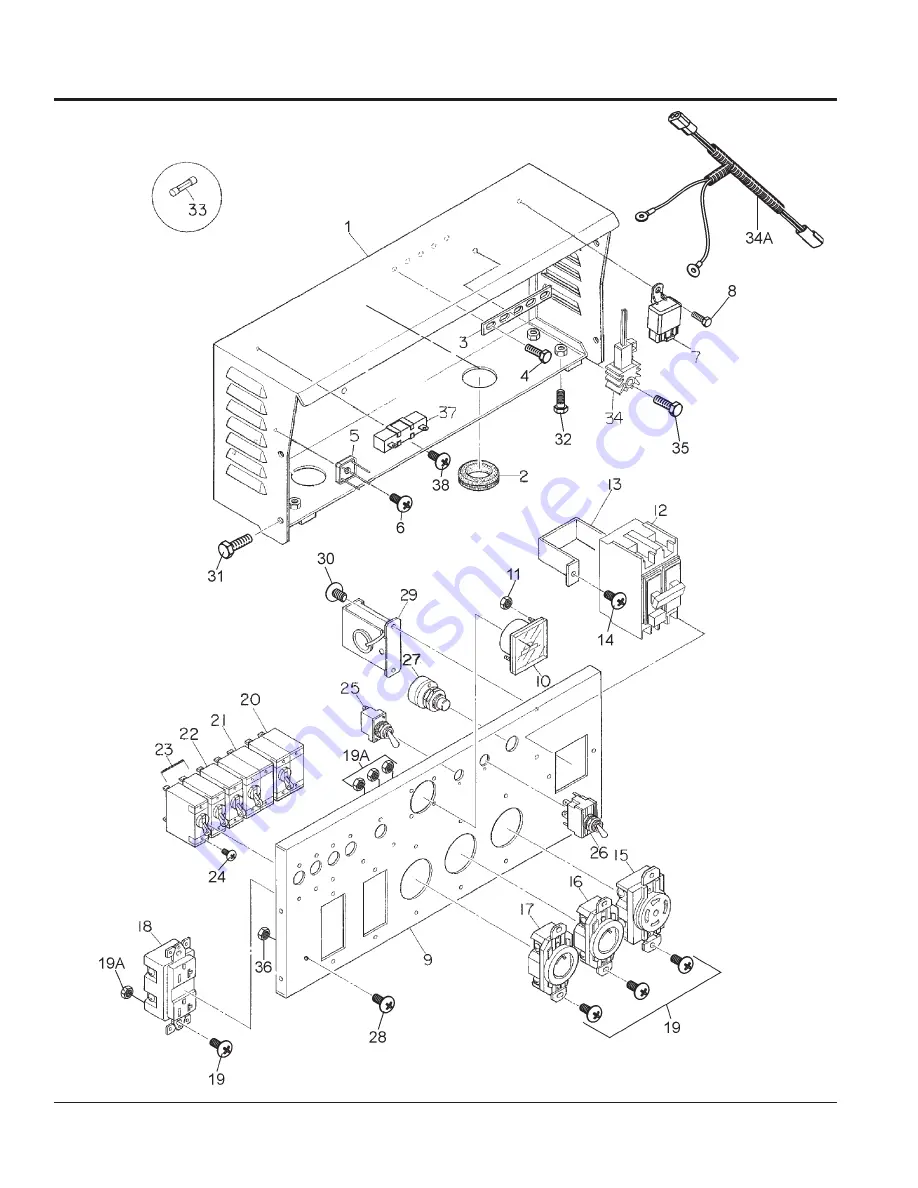 MQ Power GA-9.7HEA Operation And Parts Manual Download Page 50