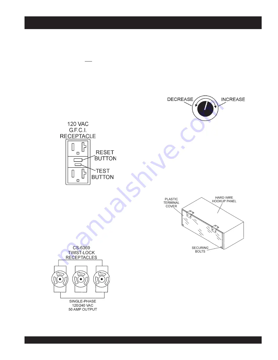 MQ Power Ultra-Silent DCA-150USJ Operation And Parts Manual Download Page 25