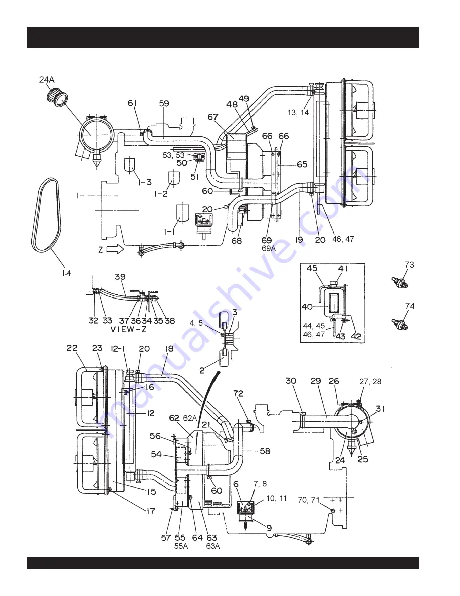 MQ Power Ultra-Silent DCA-150USJ Operation And Parts Manual Download Page 62