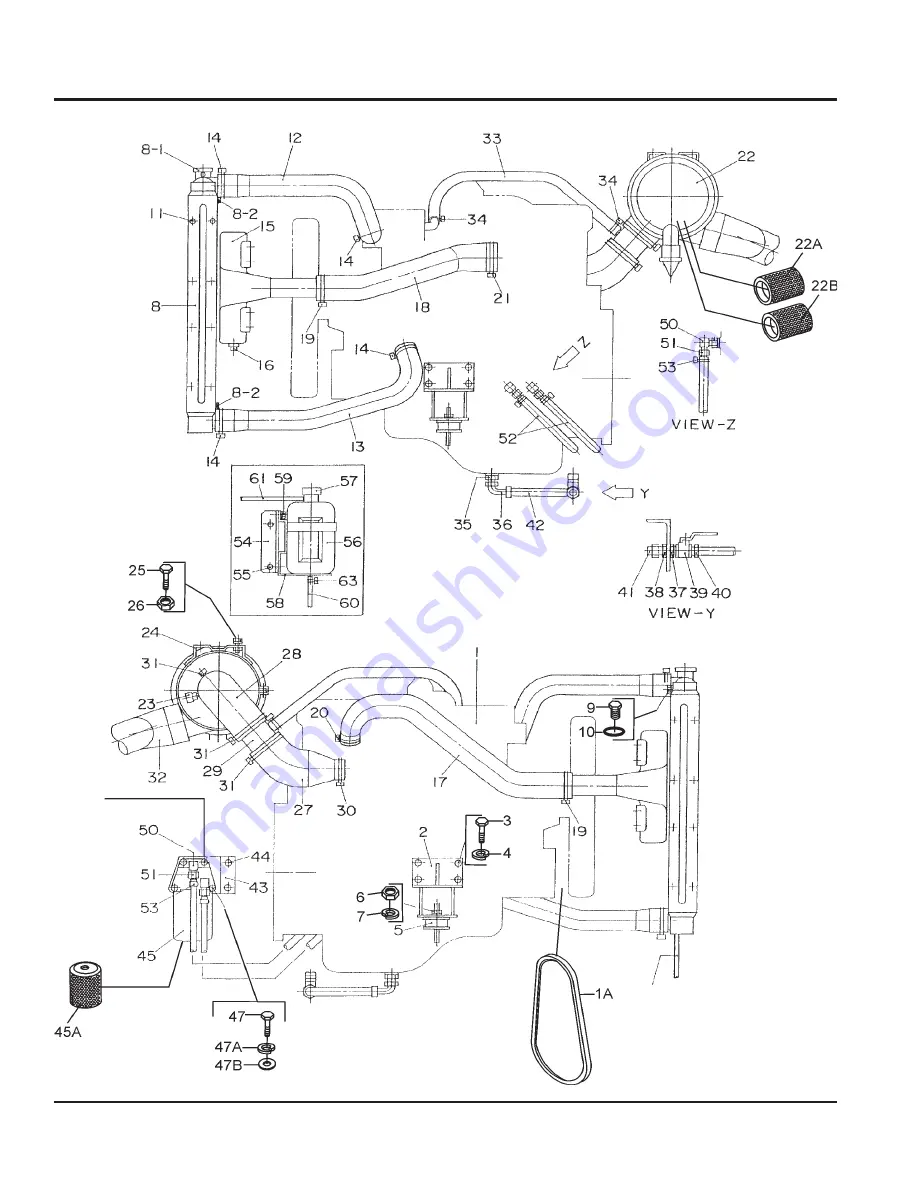 MQ Power WHISPERWATT DCA125SSIU Operation And Parts Manual Download Page 62