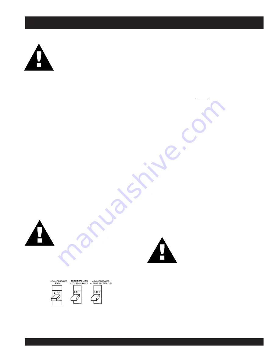 MQ Power WHISPERWATT DCA180SSK Operation And Parts Manual Download Page 47