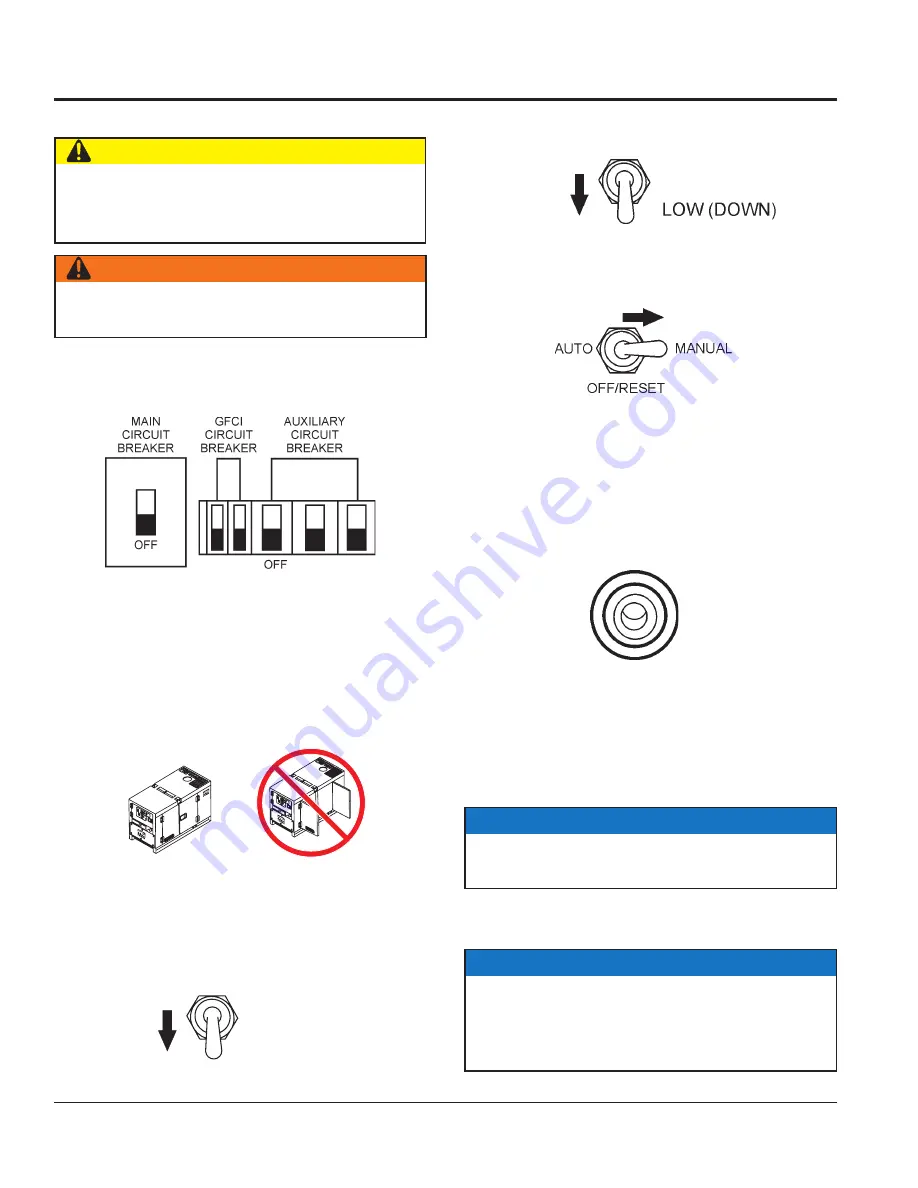 MQ Power Whisperwatt DCA36SPXU4F Operation Manual Download Page 28