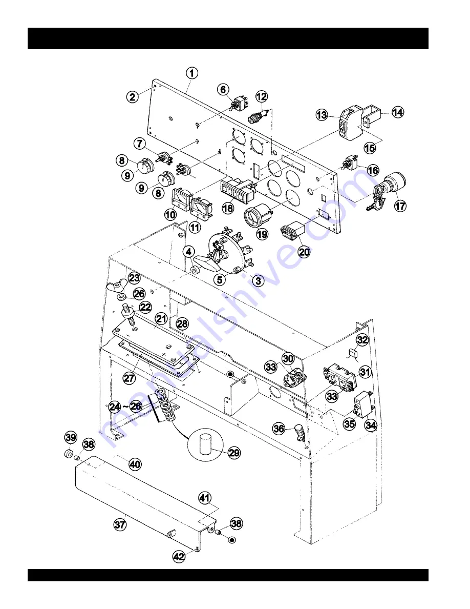 MQ Power WHISPERWELD DAW-500S Parts And Operation Manual Download Page 44