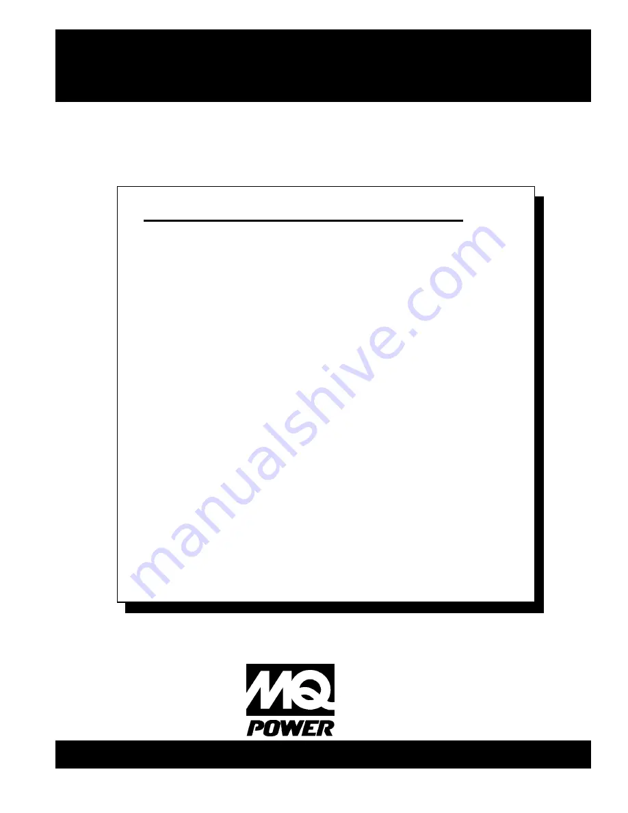 MQ Power WHISPERWELD DAW-500S Parts And Operation Manual Download Page 142