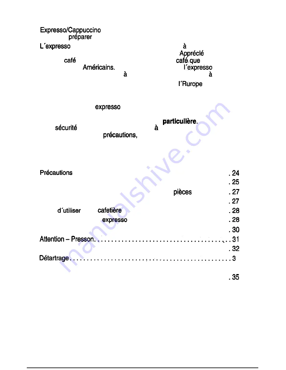 Mr. Coffee ECM3 Operating Instructions Manual Download Page 26