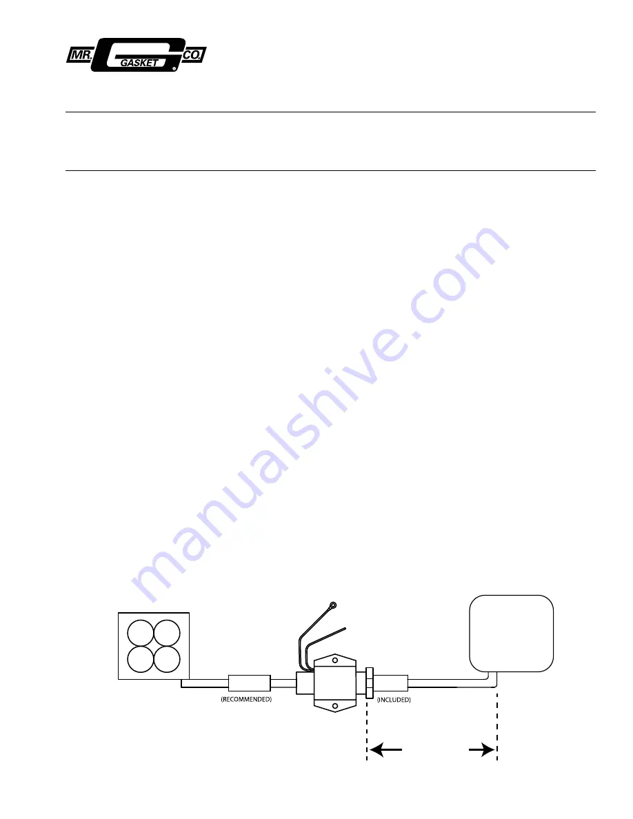 Mr. Gasket 12S Installation Instructions Download Page 3