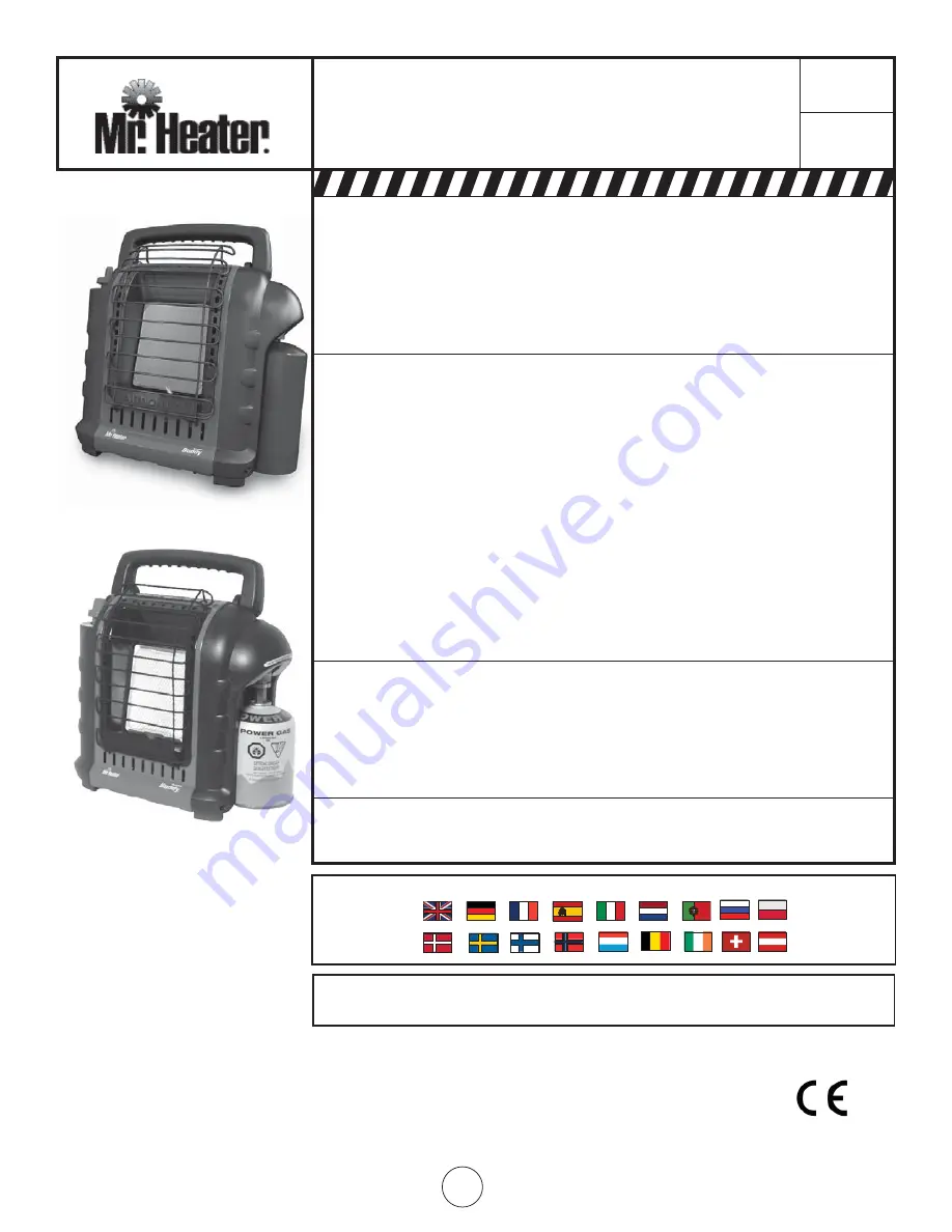 Mr. Heater MH8BXDF Operating Instructions And Owner'S Manual Download Page 32