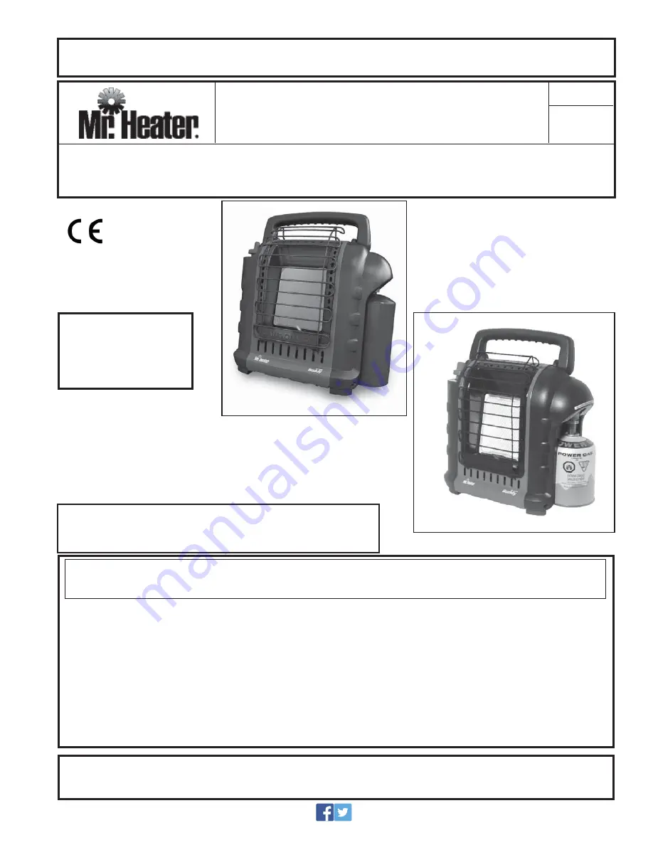 Mr. Heater MH8BXDF Operating Instructions And Owner'S Manual Download Page 57