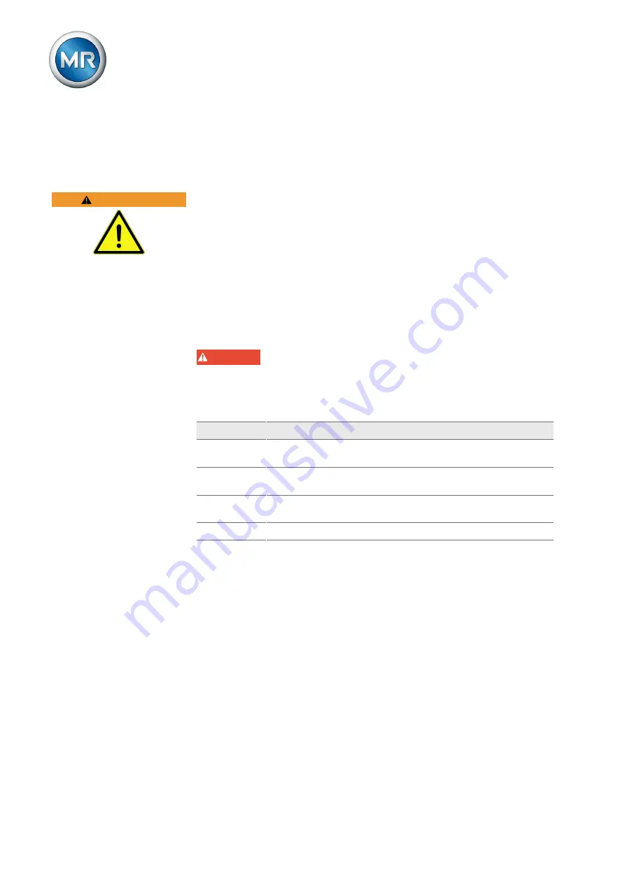 MR MSENSE VAM Operating Instructions Manual Download Page 8