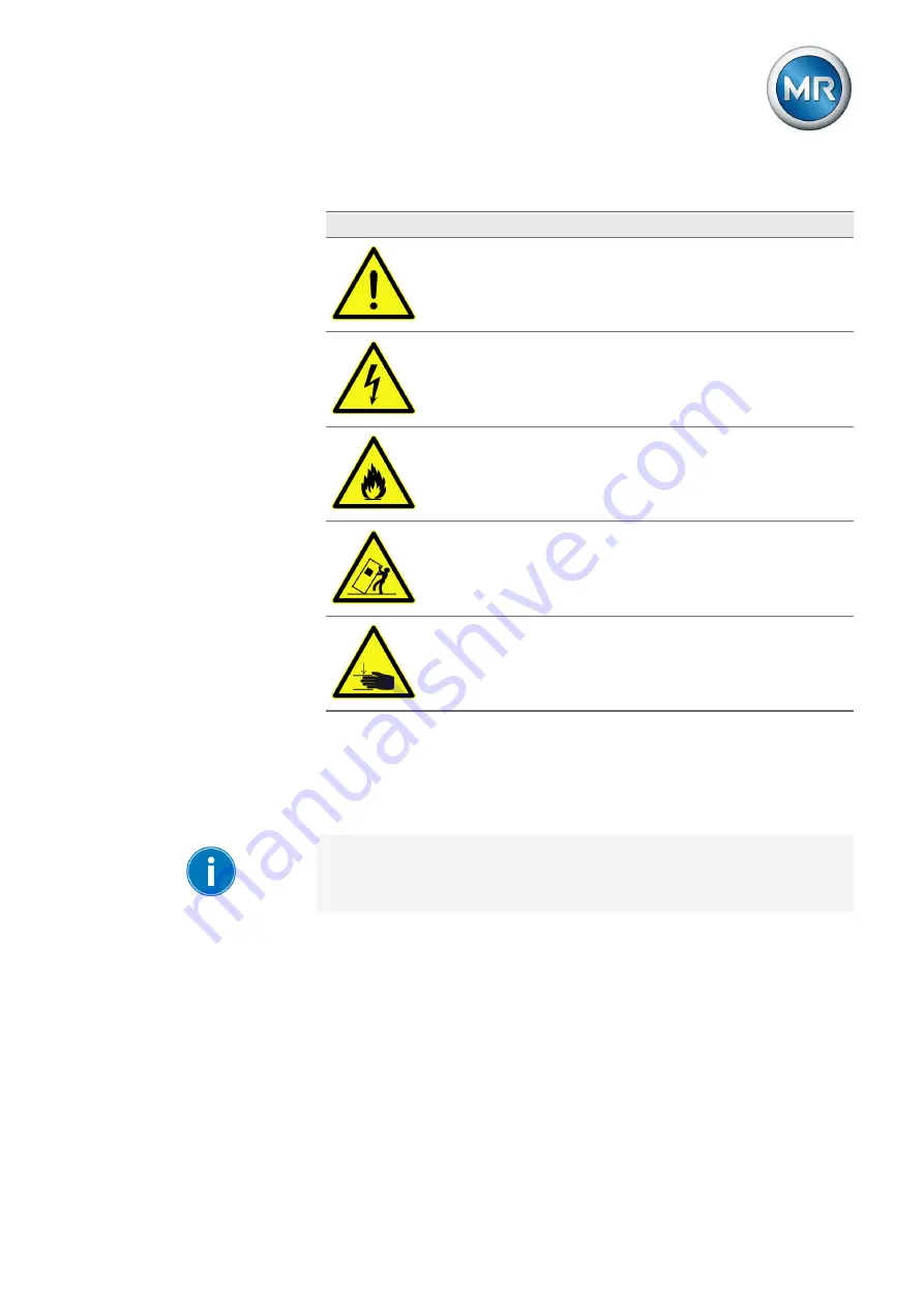 MR MSENSE VAM Operating Instructions Manual Download Page 9