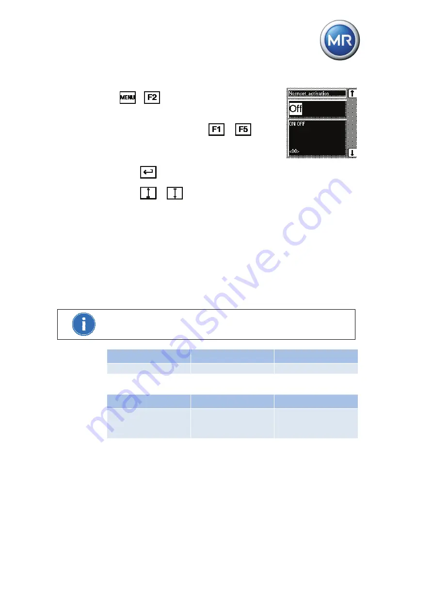 MR TAPCON 230 basic Operating Instructions Manual Download Page 75