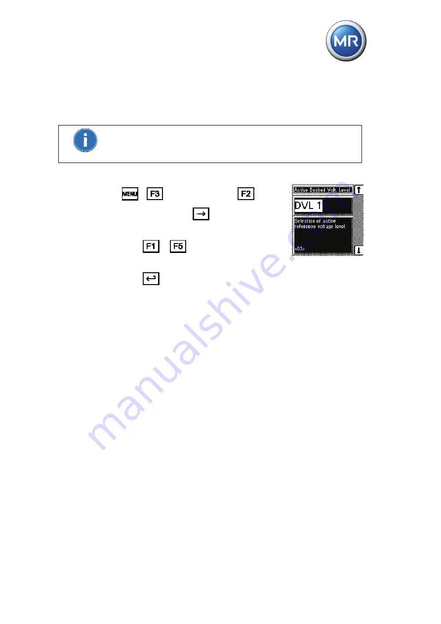 MR TAPCON 230 basic Operating Instructions Manual Download Page 83