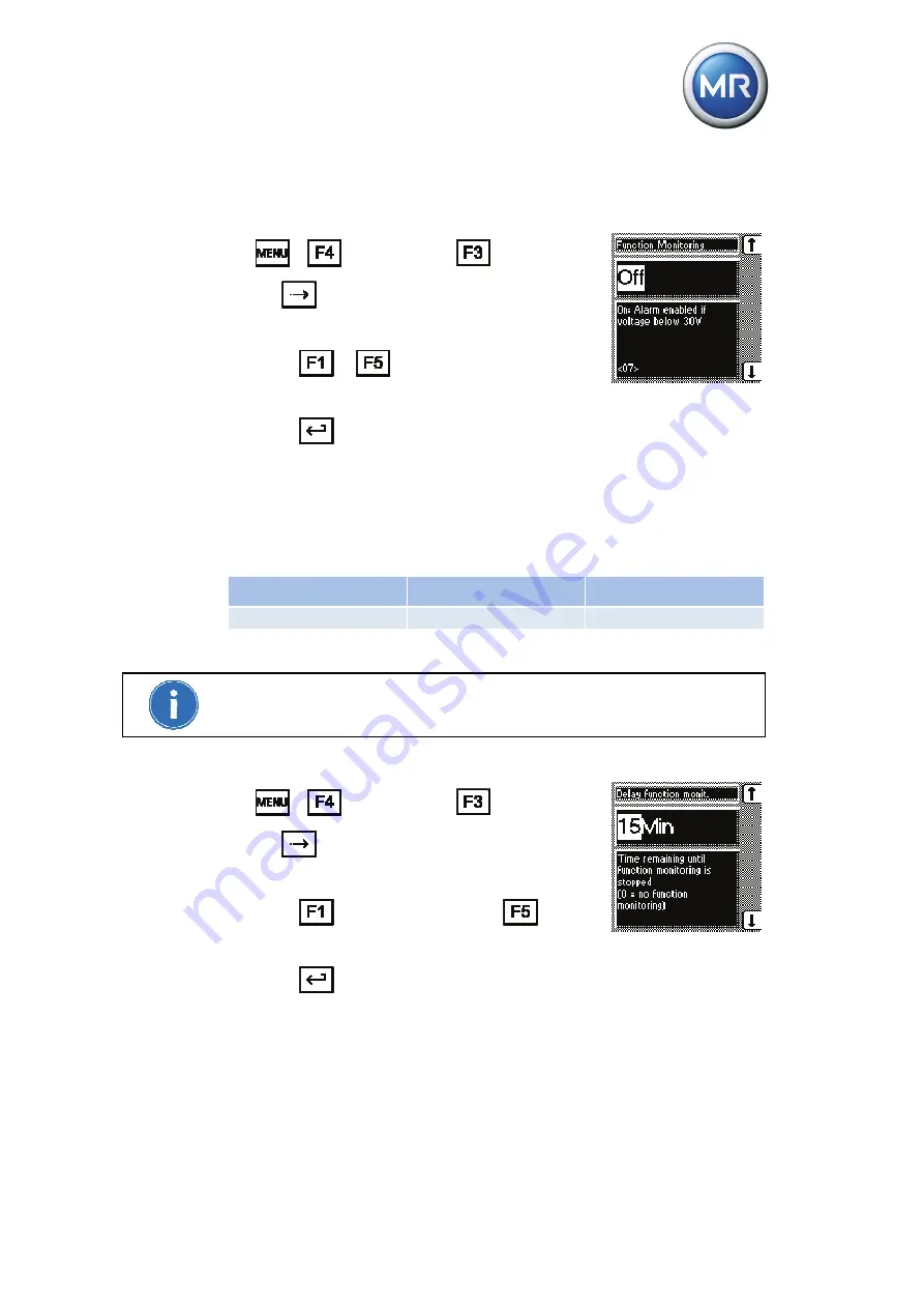 MR TAPCON 230 basic Operating Instructions Manual Download Page 131