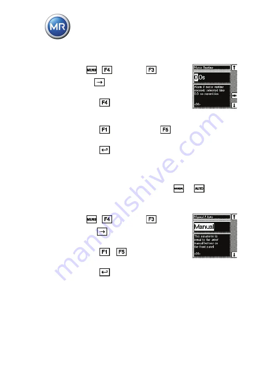 MR TAPCON 230 basic Operating Instructions Manual Download Page 134