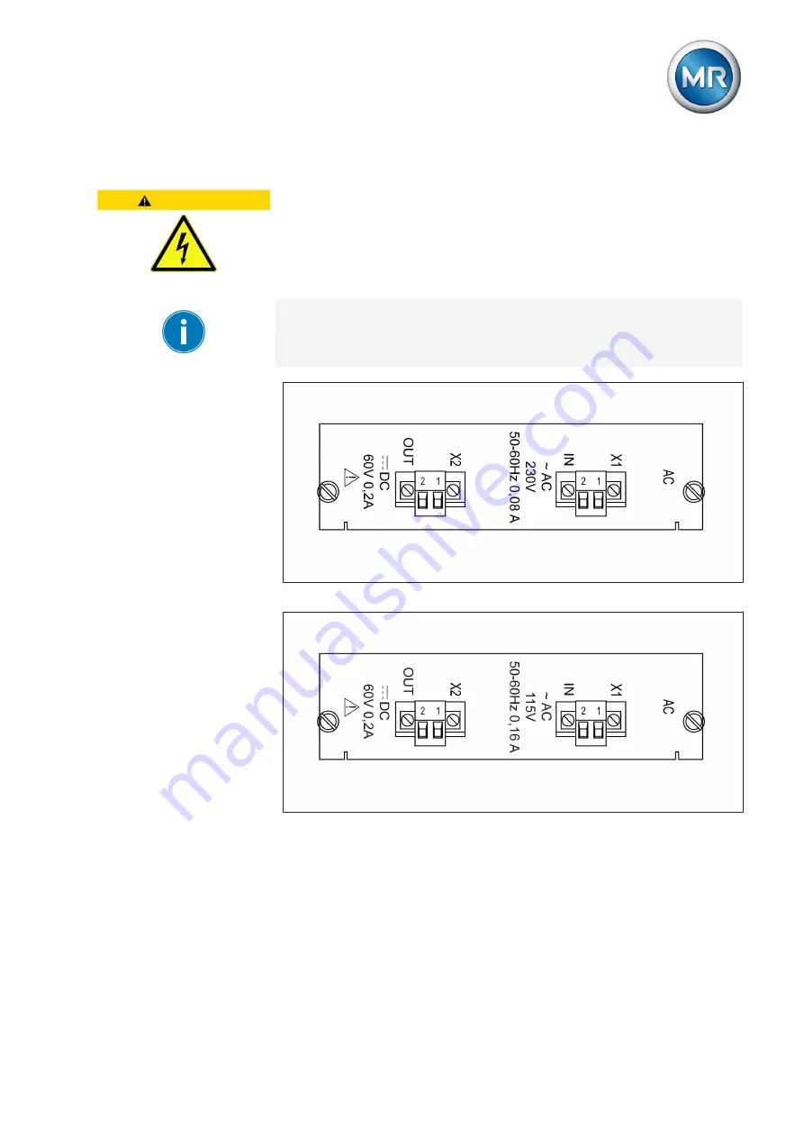 MR tapcon 240 Operating Instructions Manual Download Page 27