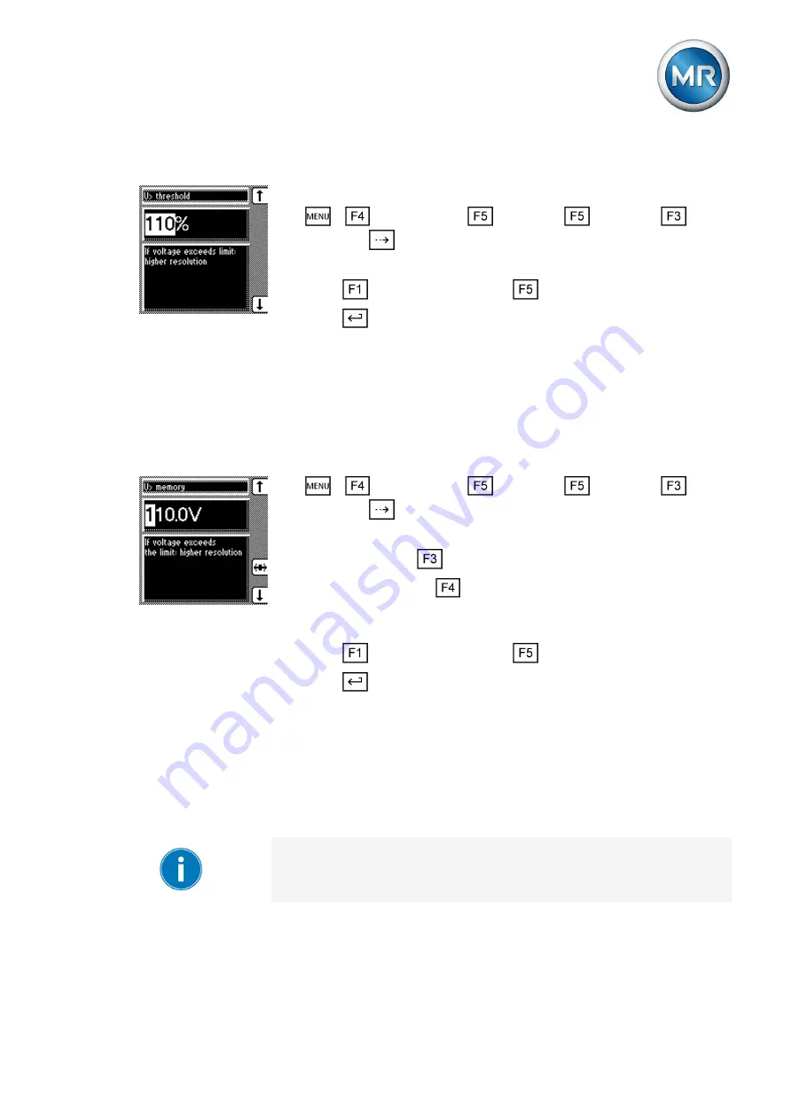 MR TAPCON 260 Operating Instructions Manual Download Page 105