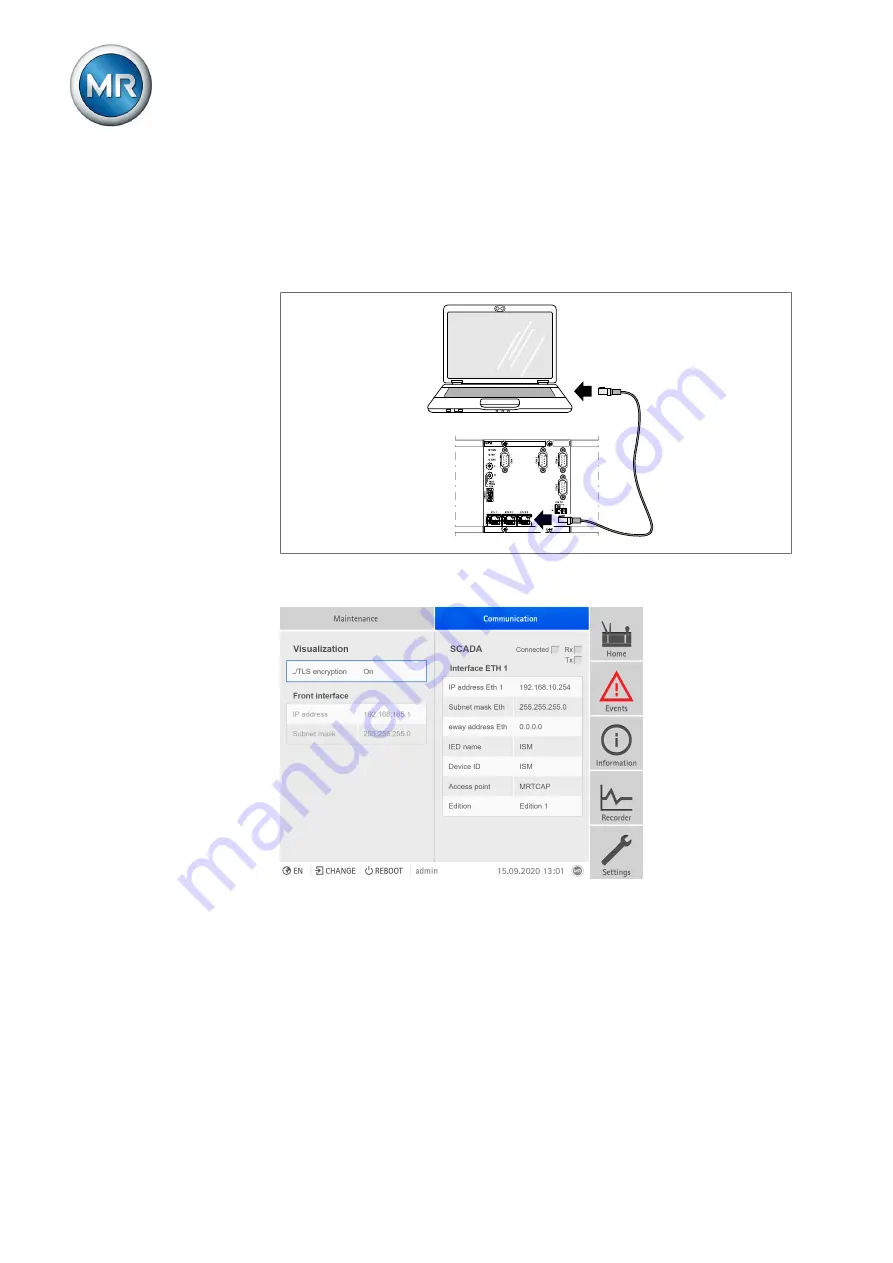 MR TAPCON Operating Instructions Manual Download Page 88