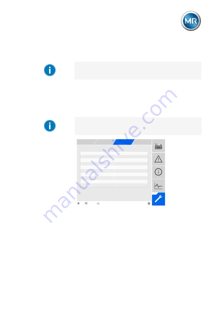 MR TAPCON Operating Instructions Manual Download Page 131