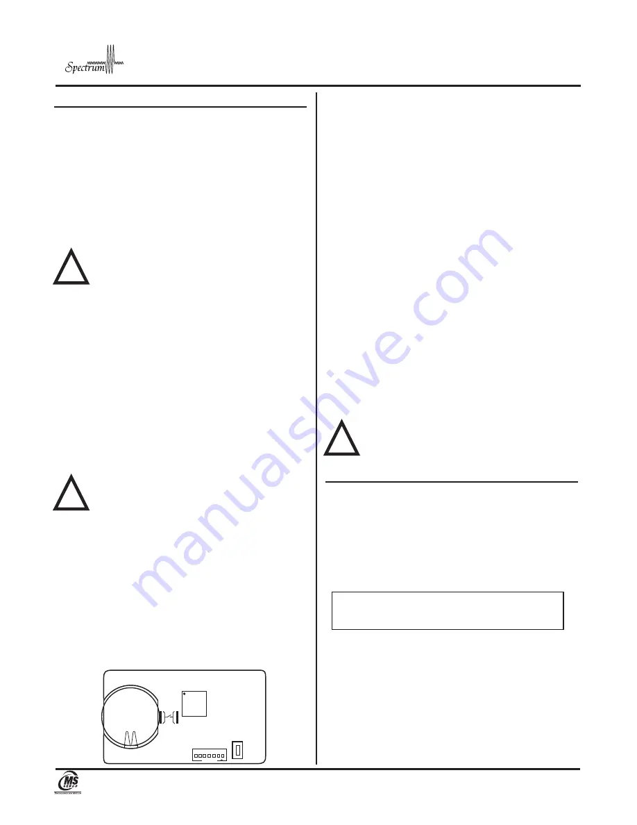 MS Sedco CleraPath Spectrum S-COR Installation Instructions Download Page 5