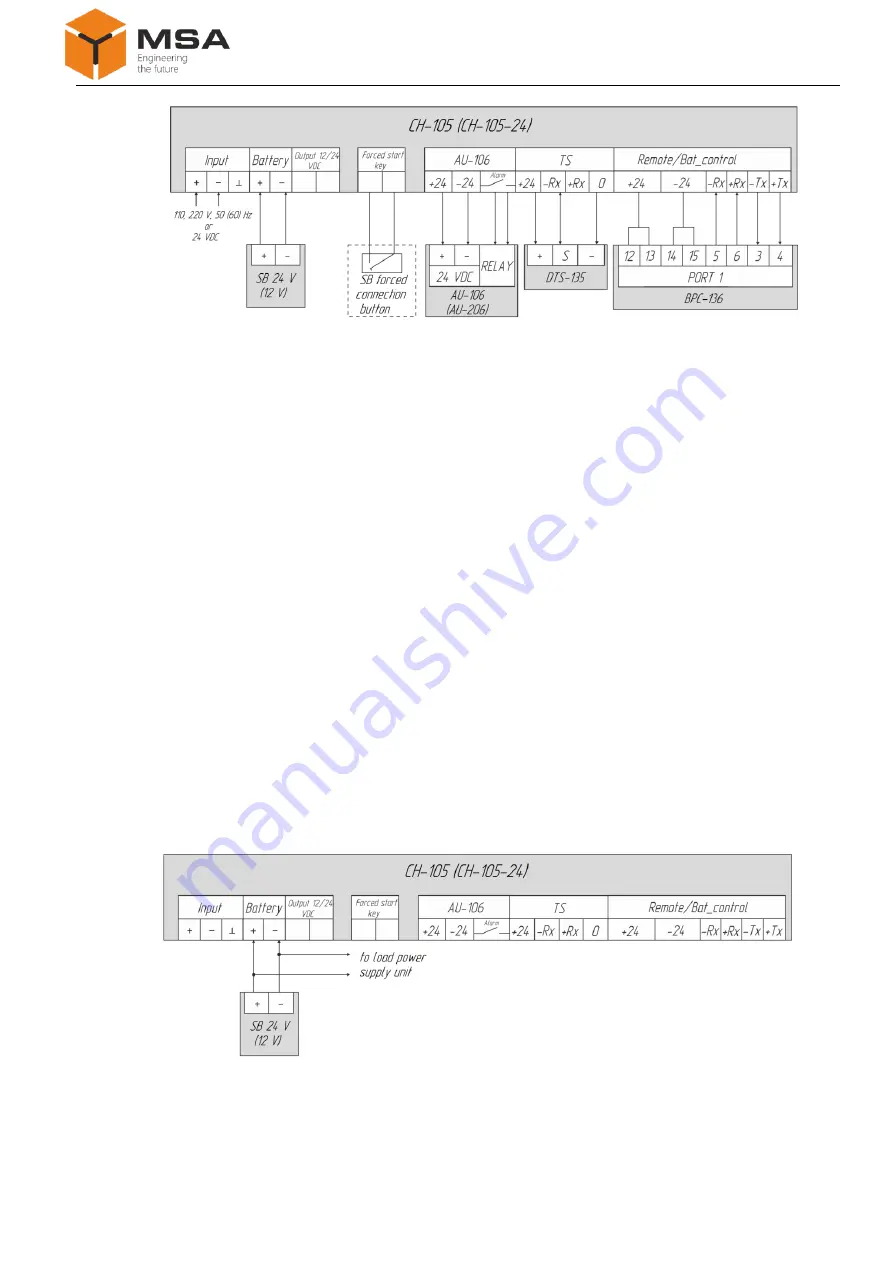 MSA CH-105 Operating Manual Download Page 11