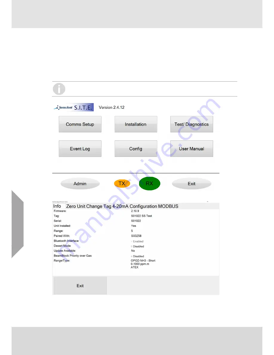 MSA Senscient ELDS 1000 series Operating Manual Download Page 102