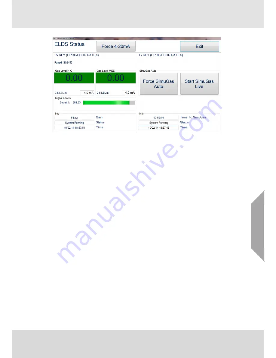 MSA Senscient ELDS 1000 series Operating Manual Download Page 121