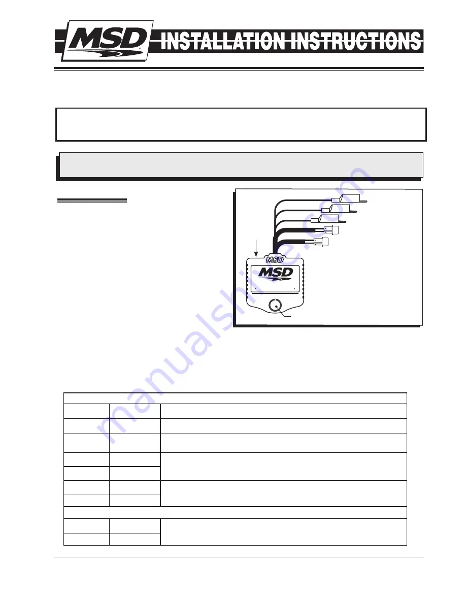 MSD 89981 Скачать руководство пользователя страница 1