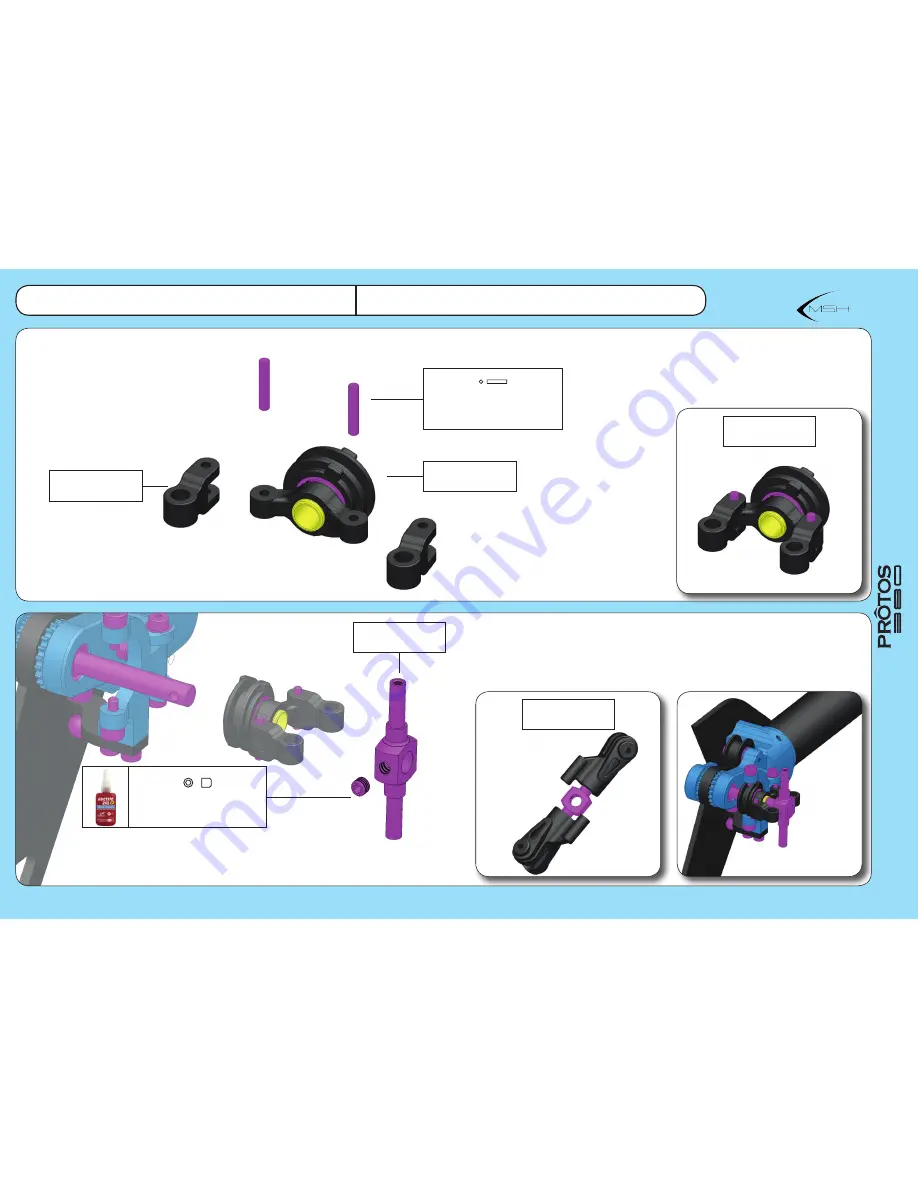 MSH Protos 380 Instruction Manual Download Page 49