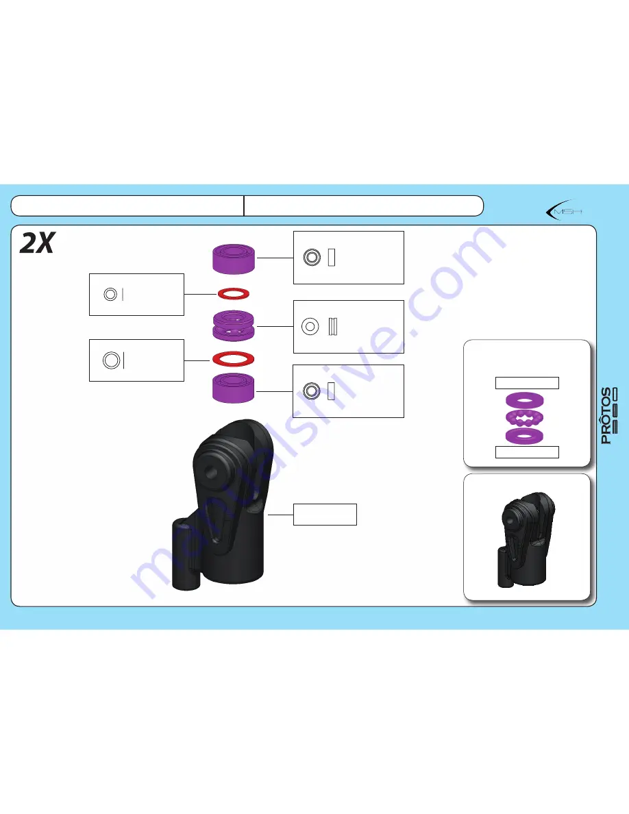 MSH Protos 380 Instruction Manual Download Page 50