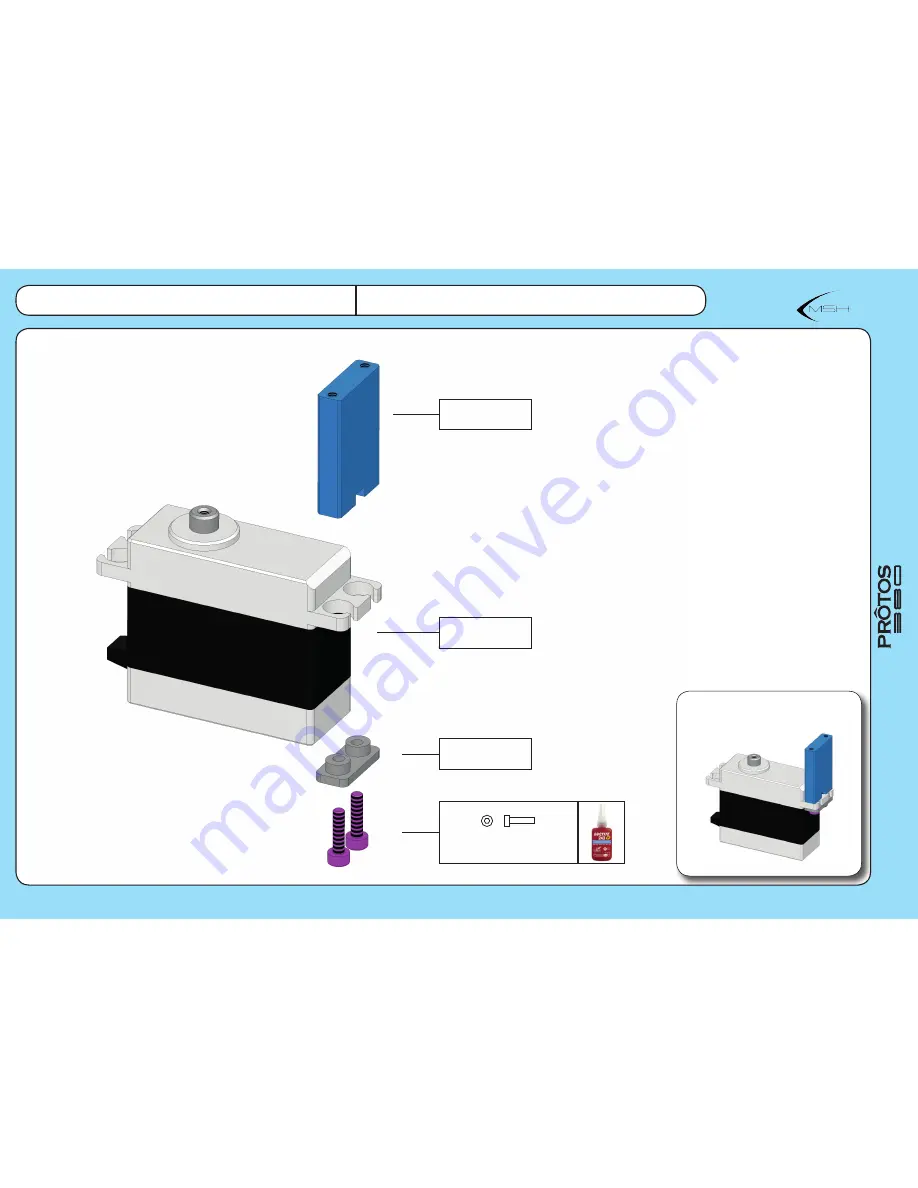 MSH Protos 380 Instruction Manual Download Page 52