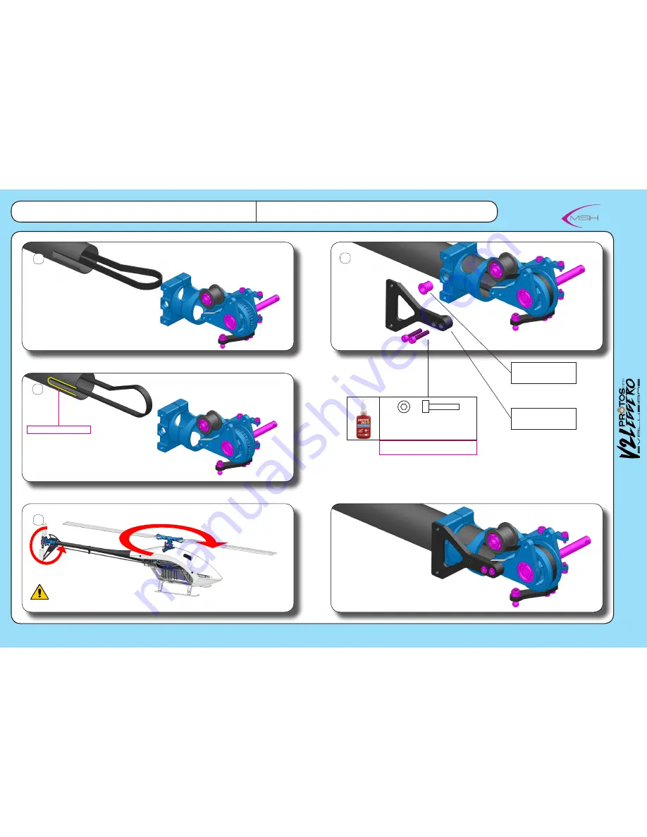 MSH Protos Max V2 Leggero Evoluzione Instruction Manual Download Page 34