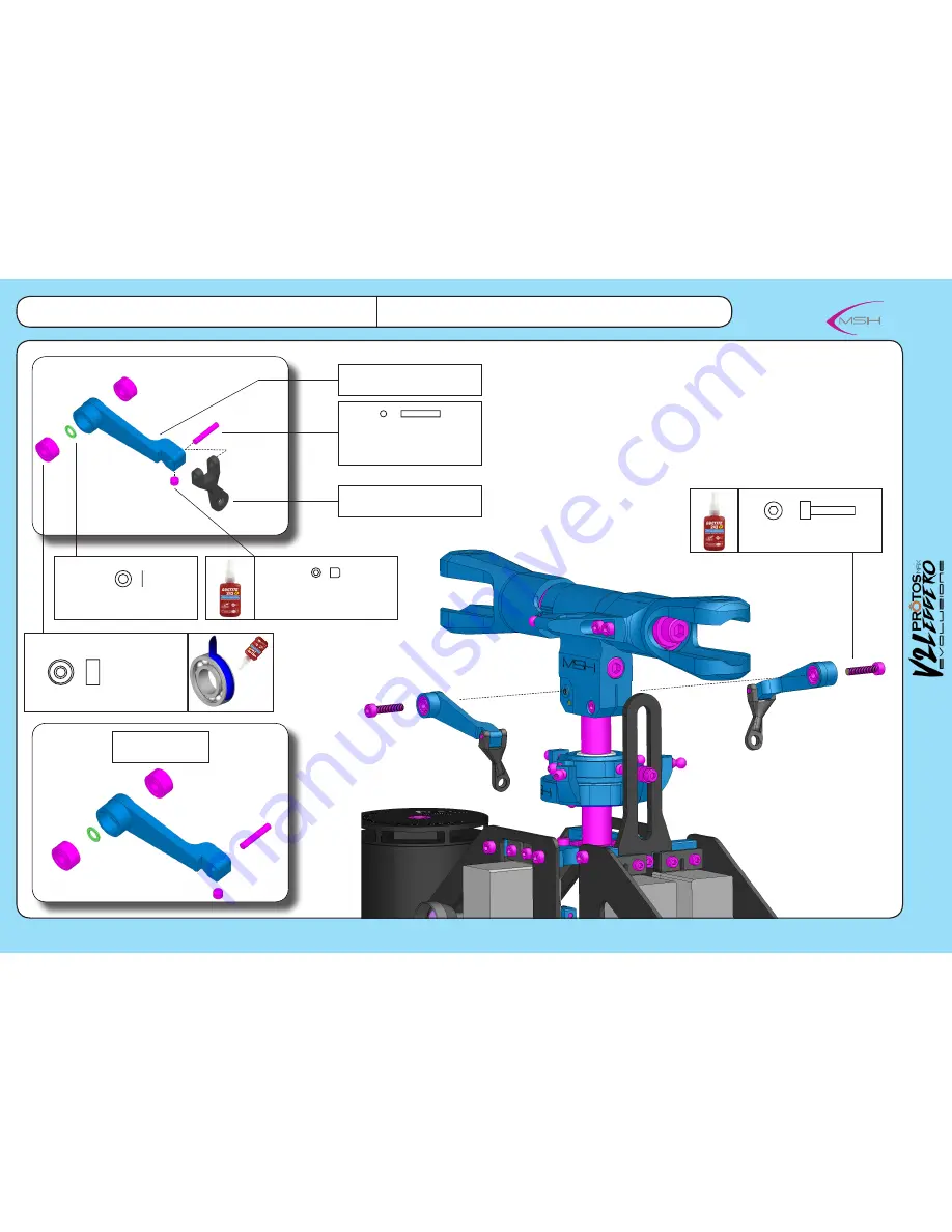 MSH Protos Max V2 Leggero Evoluzione Instruction Manual Download Page 48