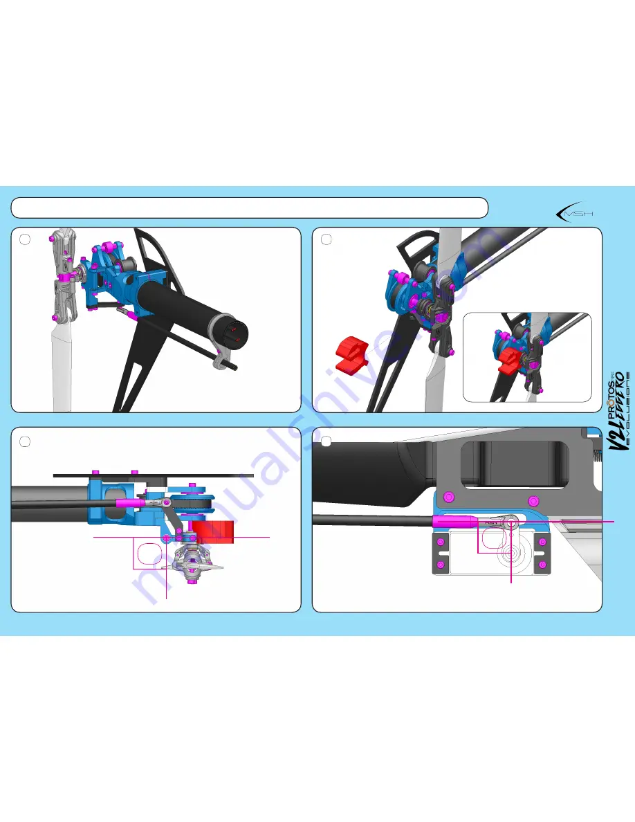 MSH Protos Max V2 Leggero Evoluzione Instruction Manual Download Page 59