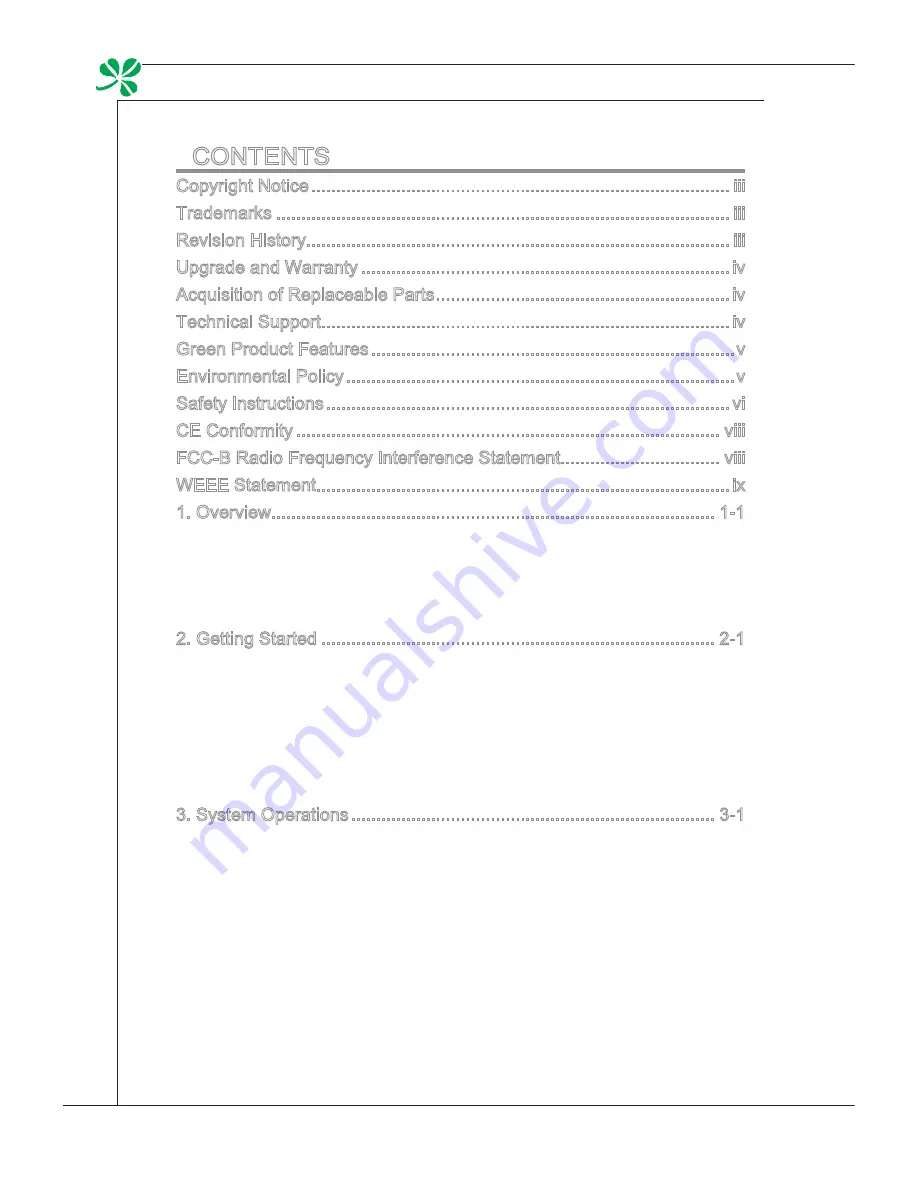 MSI MS-AC71 User Manual Download Page 2