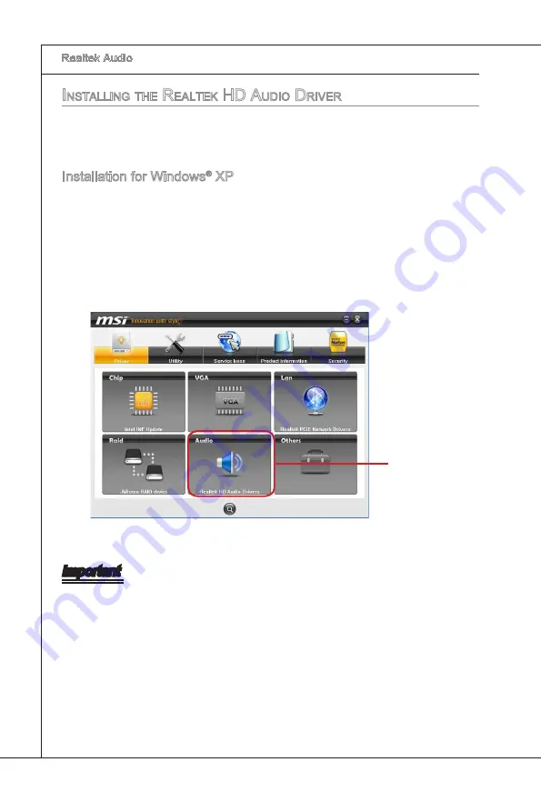 MSI P55-GD65 series Technical Manual Download Page 74