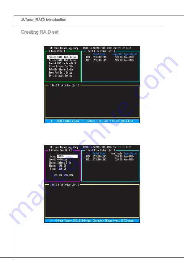 MSI P55-GD65 series Technical Manual Download Page 136