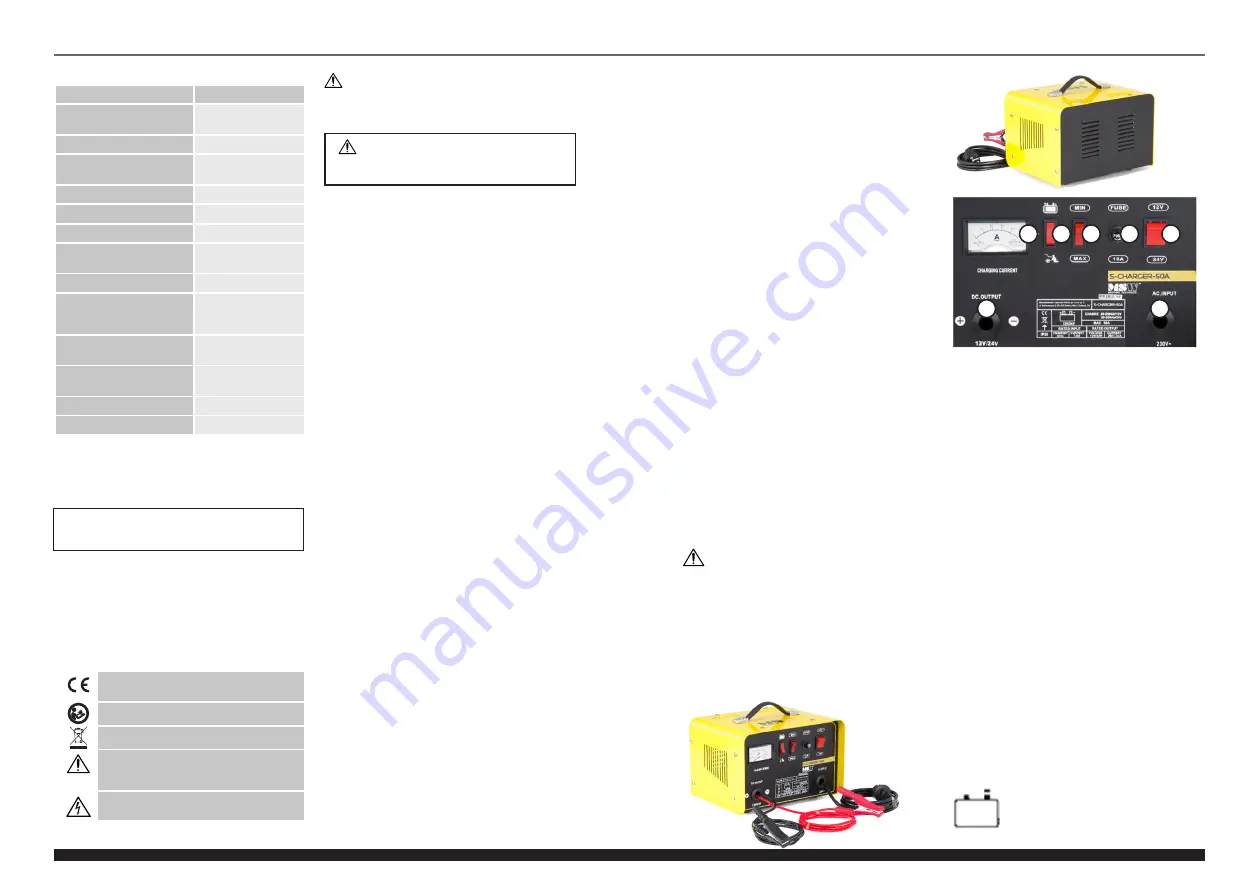 MSW Motor Technics S-CHARGER-50A User Manual Download Page 8