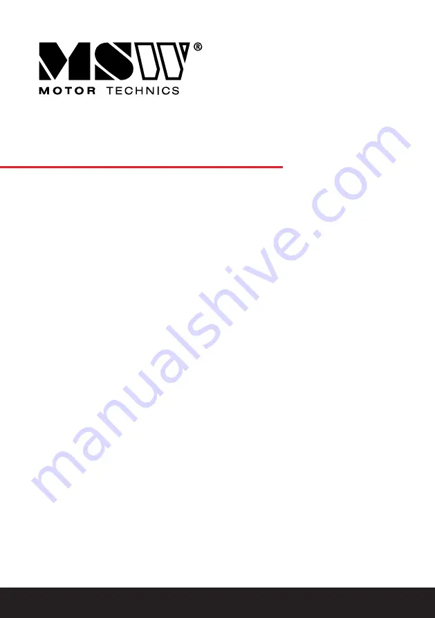 MSW MSW-SPS-14 User Manual Download Page 1