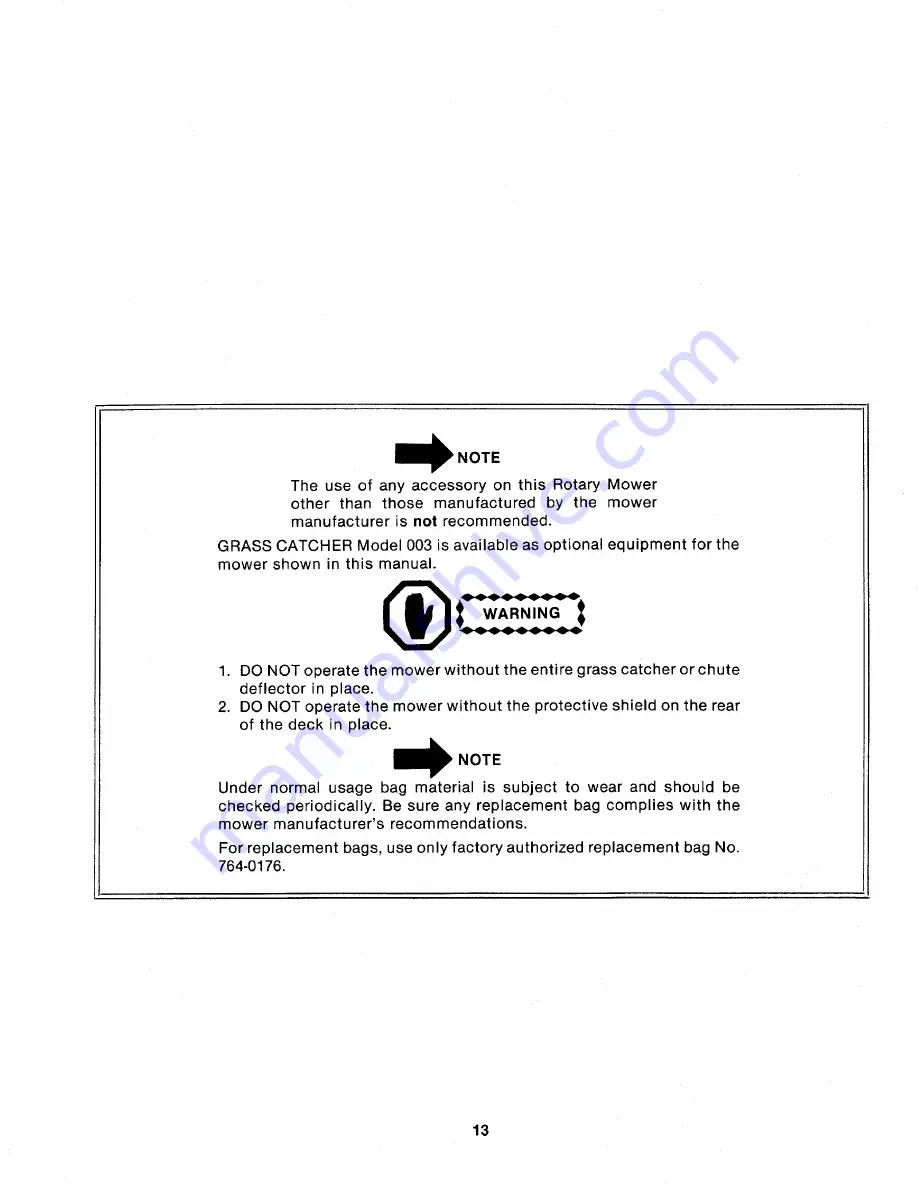 MTD 114-050-000 Owner'S Manual Download Page 13